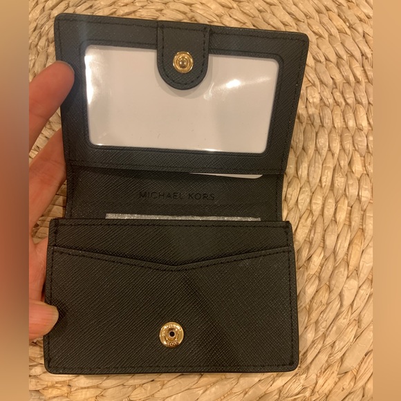 Michael Kors black leather Card Wallet - brand new - Picture 11 of 13
